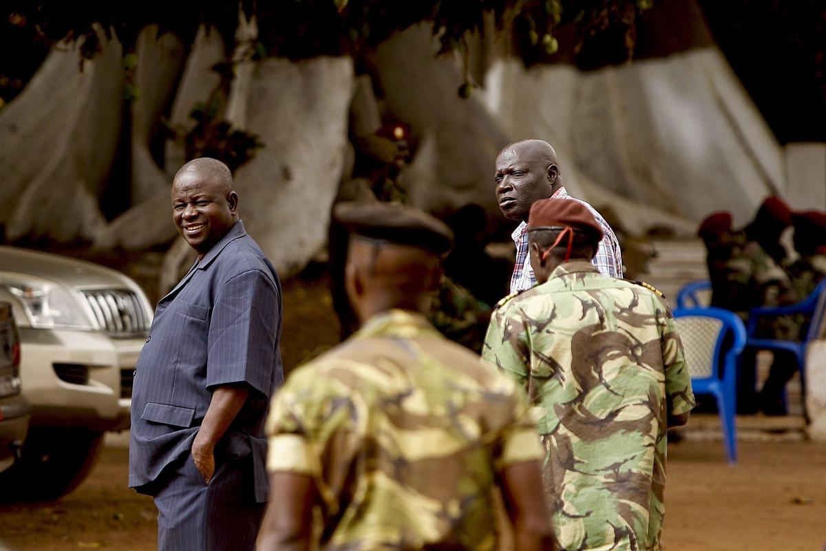 L'ex capo delle forze armate e presidente della Guinea-Bissau, Antonio Indjai, in una foto del 2012. Foto di Andre Kosters/Epa (via Ansa)