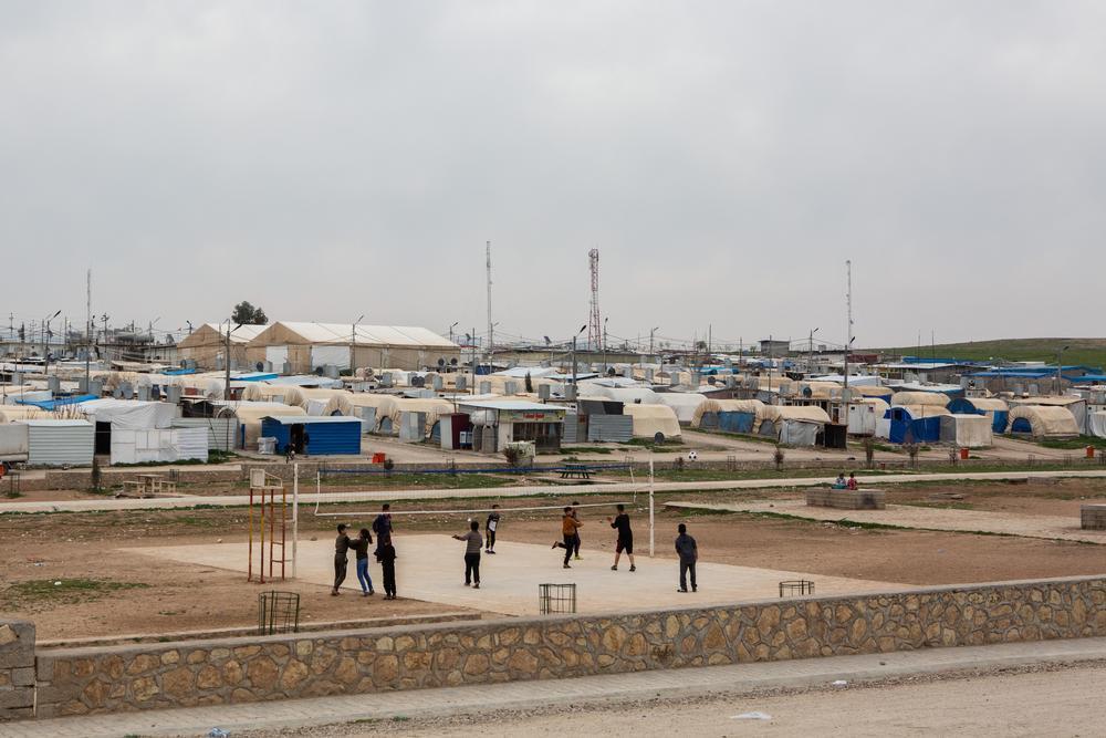Il campo profughi Kobarto 1 (foto di Arianna Pagani)