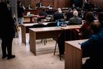 Un'udienza del processo sulle responsabilità degli scafisti tenutosi al tribunale di Crotone. Foto di Valeria Ferraro
