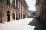 Corso Vittorio Emanuele II a L'Aquila: qui la ricostruzione è stata ultimata
